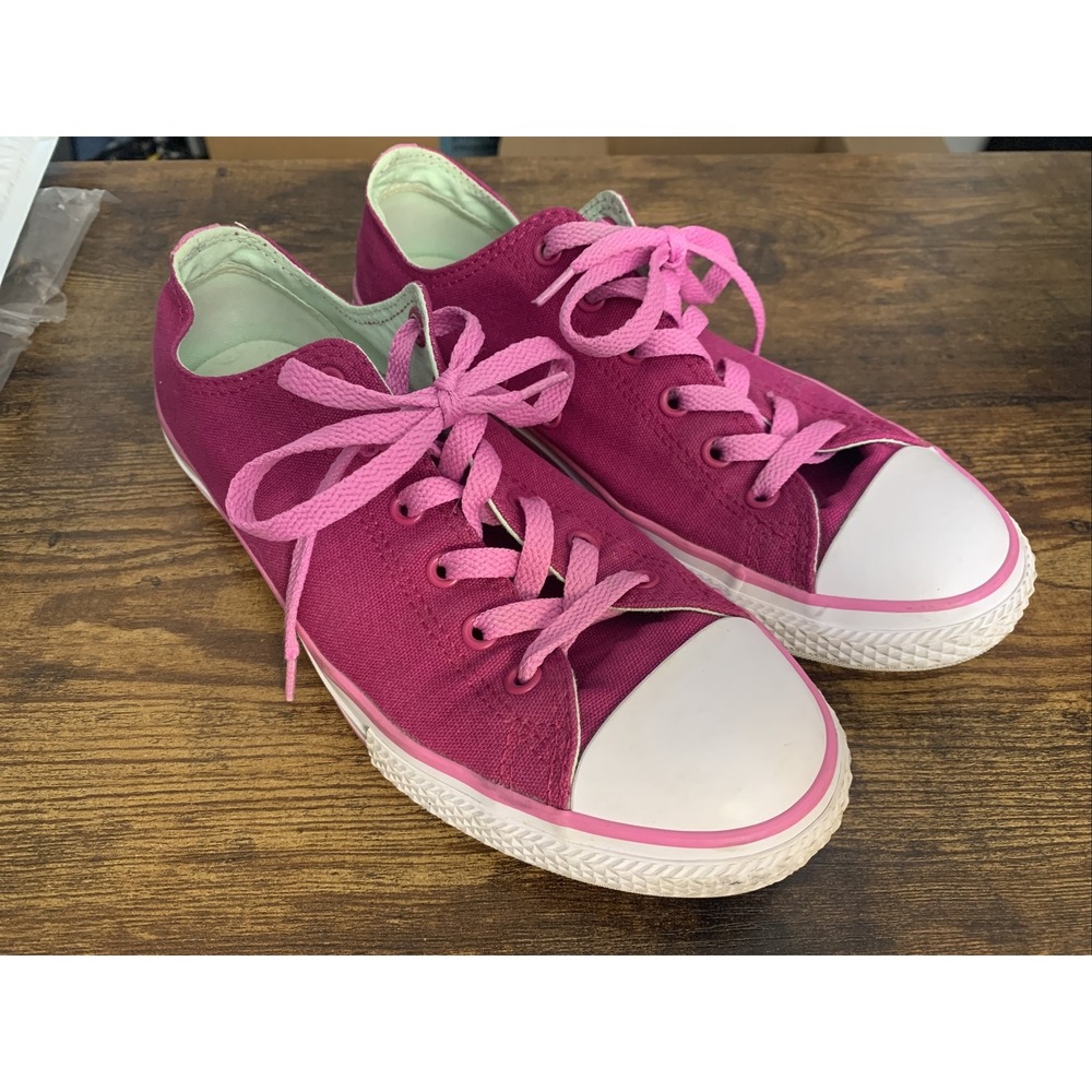 Converse All Star Purple/Fuchsia/Magenta/Pink Women Sz 7.5, 38.5 EU ~ 650047F